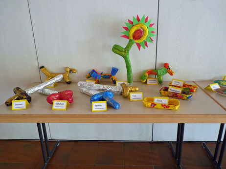 Kunstausstellung der Kindergartenkinder